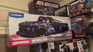 Arrma Infraction 6s V2 UnboxingHitting A Wall [upl. by Clio]