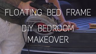 How to Build A Floating Bed Frame Step by Step [upl. by Abana]