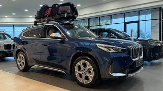 BMW iX1 xDrive30 in Phytonic Blue Walkaround INTERIOR amp EXTERIOR [upl. by Elish]