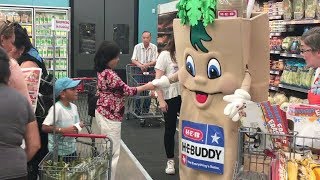 HEB MultiLevel Store Grand Opening in Bellaire TX [upl. by Hayikat227]