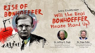 Will the real Bonhoeffer please stand up [upl. by Adnilre]