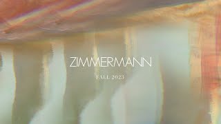 ZIMMERMANN Fall 2023 ReadyToWear Luminosity [upl. by Naujyt893]