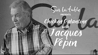 Jacques Pépins Chicken Galantine [upl. by Amein]