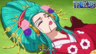 One Piece Komurasakis Death Scence Episode 928 [upl. by Suelo]