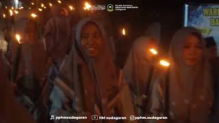 Pawai Obor Dalam Rangka Memeriahkan Hari Santri 2024 Pondok Pesantren Hidayatul Mubtadiin Sudagaran [upl. by Sidney]