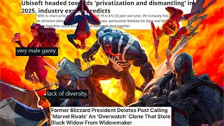 Woke Devs Demand Players NOT Support Marvel Rivals  Ubisoft Panics as Buyout Implodes [upl. by Haneehs]