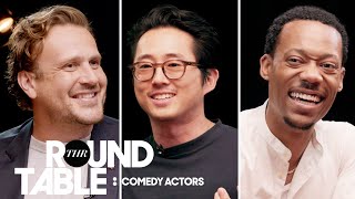 Comedy Actors Roundtable Jason Segel Steven Yeun Tyler James Williams John Mulaney amp Mo Amer [upl. by Keifer825]