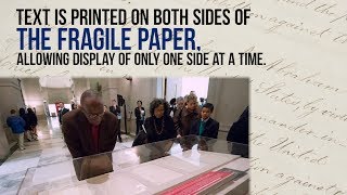 Emancipation Proclamation 155th Anniversary at National Archives 2018 [upl. by Reger]