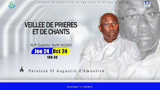 VEILLEE DE PRIERES ET CHANTS DU R P CASIMIR KOFFI KODO [upl. by Asselam709]