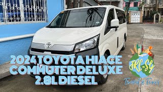 2024 TOYOTA HIACE COMMUTER DELUXE 28 L DIESEL [upl. by Daryle]