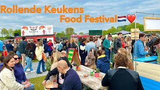 Amsterdam Food Festival  Rollende Keukens Amsterdam 2023  World Of Food 2023 ❤️ [upl. by Pappano]