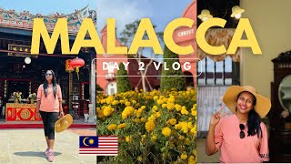 Malacca Day 2 vlog  Malaysia travel  Red Square St Paul’s Church Baba amp Nyonya Museum etc [upl. by Adnwahsal]