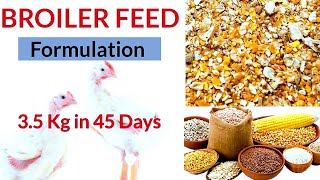 How to make your own quality broiler grower feed and save money broiler chicken feed formula [upl. by Ettenaej]