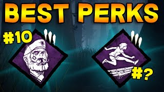 Top 10 Best Survivor Perks Updated 711  Dead by Daylight DBD [upl. by Luz981]