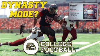 Dynasty Mode is Going to be INSANE in EA Sports College Football [upl. by Renaud69]