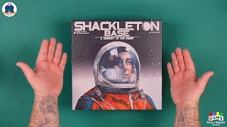 UNBOXING  SHACKLETON BASE A Trip To The Moon  Board Game  indabox EssenSpiel24 [upl. by Radek]