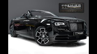 Rolls Royce  Dawn Black Badge  Black  2018 [upl. by Llehcar774]