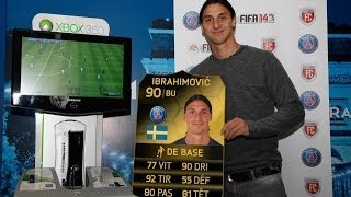 السلطان إبراهيموفيتش مطوووور 90 FIFA 14 UT Ibrahimović [upl. by Lindi713]