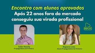 Live com Aluno Aprovado Formação Propagandista de Primeira [upl. by Assiar]