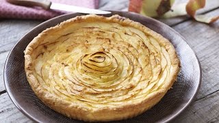 🥧 Tarta de manzana en flor  Recetas Buitoni [upl. by Ranip615]