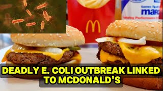 quotDeadly E Coli Outbreak Linked to McDonalds Major Fast Food Chains Take Actionquot [upl. by Molini]