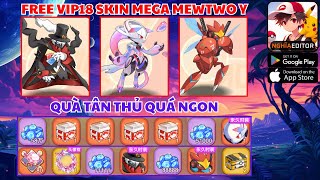 Game Lậu Mobile Thần Thú CN7 Lậu  Update Bản Mới Code Mới  Free Vip18 Skin Mega Mewtwo Y  APK IOS [upl. by Ecinnej405]