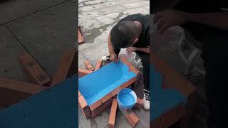 Amazing Process 💦 waterproofing part 418 easily solve problem short shorts waterproofing [upl. by Raymonds678]