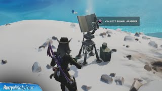 Collect Signal Jammers All Locations  Fortnite [upl. by Abbi]