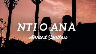 Nti o Ana ♡ by Ahmed Soultan  Acapellawithout music [upl. by Craig]