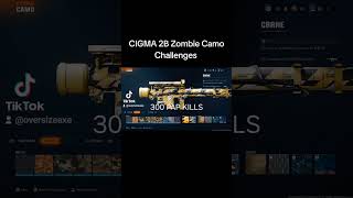 Cigma 2B Zombie Camo Challenges blackops6 callofduty [upl. by Nitnerb]