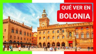 GUÍA COMPLETA ▶ Qué ver en la CIUDAD de BOLONIA  BOLOGNA ITALIA 🇮🇹 🌏 Turismo y viajar a Italia [upl. by Irpak]