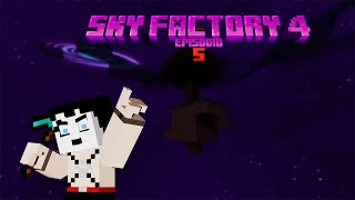 Sky Factory 4 ep 5 Zona industrial [upl. by Ennaharas]