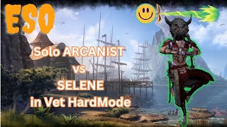 ESO SOLO Arcanist vs Selene in Veteran HardMode [upl. by Thor371]