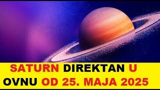 VREME ZA AKCIJU SATURN U OVNU OD 25 MAJA 2025 DO 13 JULA 2025 [upl. by Oivatco892]