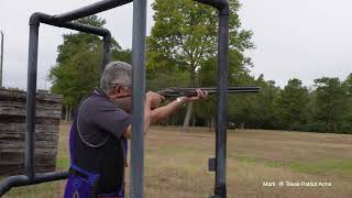 Mark from Texas Patriot Arms trying out the Beretta SL2 [upl. by Nylirrehs]