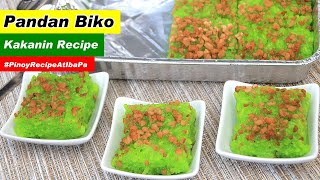 Pandan Biko Recipe  How to cook Pandan Biko [upl. by Caterina433]