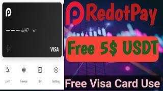 How To Create Redotpay Account  Free Use Visa Card  IT Earning [upl. by Ordnazil287]