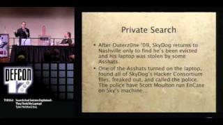 DEFCON 17 Search And Seizure Explained  They Took My Laptop [upl. by Ki158]