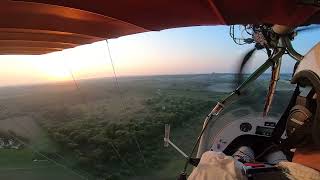 Phantom x1 Ultralight Sunday morning flight [upl. by Rauscher733]