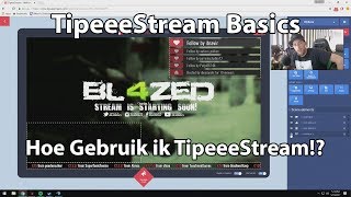 TipeeeStream Basics  Hoe Gebruik ik TipeeeStream in OBS [upl. by Ettenay275]