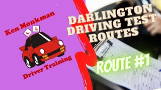 Darlington Driving Test Routes Route1 [upl. by Wolcott]