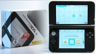 Nintendo 3DS XL Unboxing Der »große« 3DS von GamePro ausgepackt [upl. by Nebe]