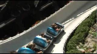 Schweizer Bobbahn Bobsled Roller Coaster POV Onride Europa Park Germany [upl. by Nylirem936]