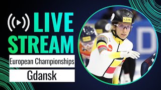 LIVE  European Championships session  Gdansk 2024  ShortTrackSkating [upl. by Nnaeilsel]