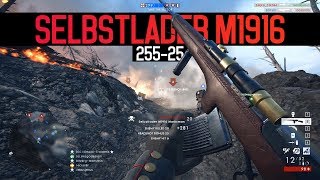 Selbstlader M1916 25525  Battlefield 1 [upl. by Aynnek905]