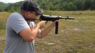 GSG mp40 22lr shooting review [upl. by Athelstan]