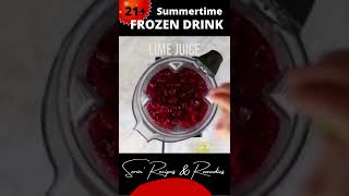 Frozen Alcoholic Slush Recipe 🍸21 Summertime Drinks🍸 Make Summer Drinks At Home shorts [upl. by Ferne345]