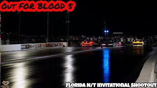 Florida NT Invitational Race  Out For Blood 5  Bradenton Motorsports Park dragracing [upl. by Eimarej]