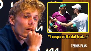 Denis Shapovalov quotIm not trying to say anything against Nadalquot  2022 HD [upl. by Aziza]