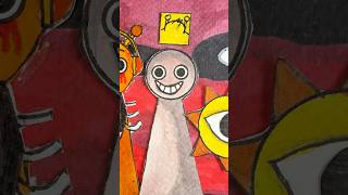 I Make Game Sprunki Incredibox on Paper✨Simon Horror✨🔥short shorts sprunki incredibox game [upl. by Tray]